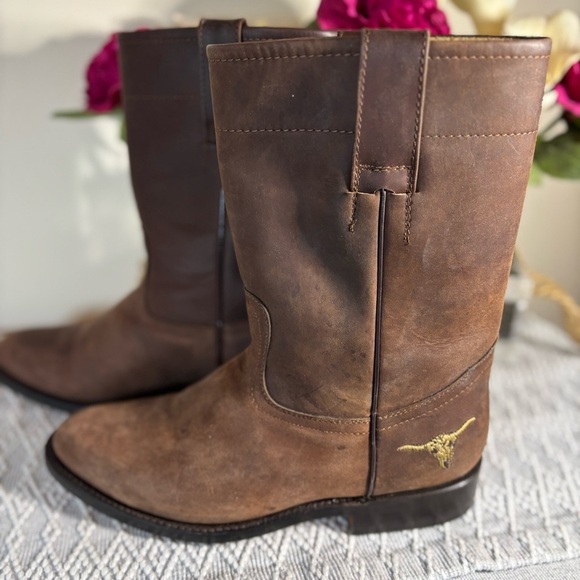 Men's Antigua 6.5 Vintage Cowboy Boots. Leather, Made In Guatemala. - Picture 3 of 13